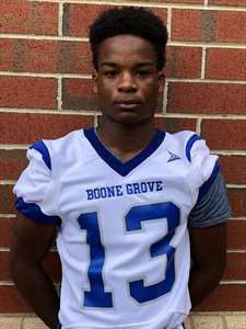 Brae'ton Vann, Boone Grove, football